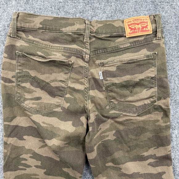Levi's 311 Shaping Skinny Camo Jeans Women's Size 29x30 - Picture 8 of 12